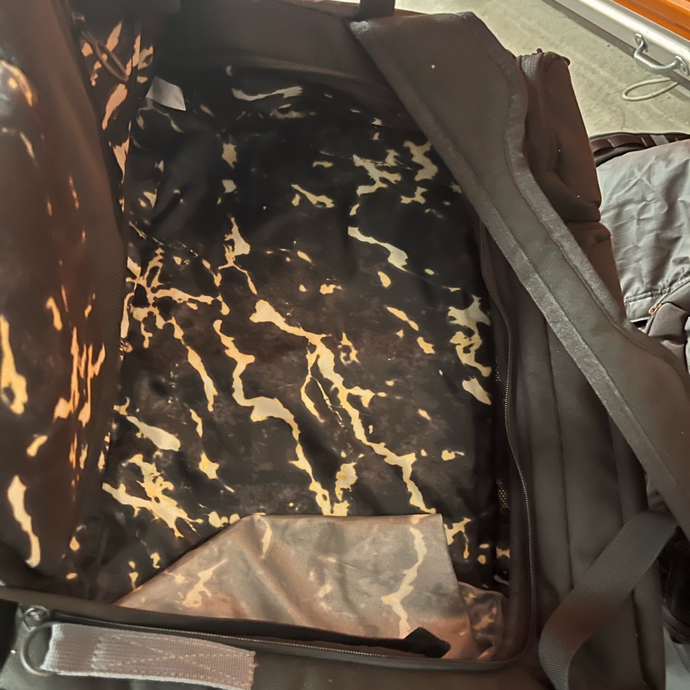 Under Armour Black Backpack with Gold Bull Logo - Picture 3 of 3